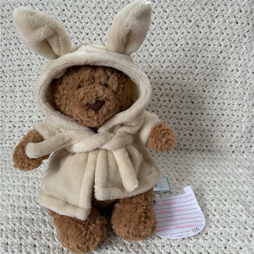 *BNWT* Jellycat Bathrobe Bartholomew (BART) Bear *Authentic* ✅